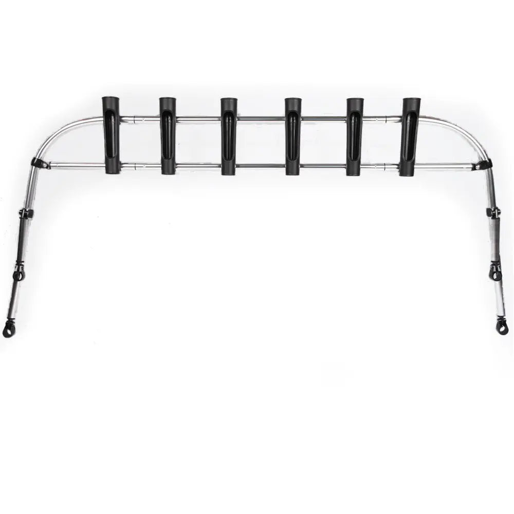 fishing rod holders for bimini top 204cm Bolt on Bimini Top Rocket Launcher with Fishing Rod Holders – Kaiser Boating Australia