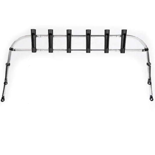 Bolt on Bimini Top Rocket Launcher with Fishing Rod Holders Kaiser Boating Australia