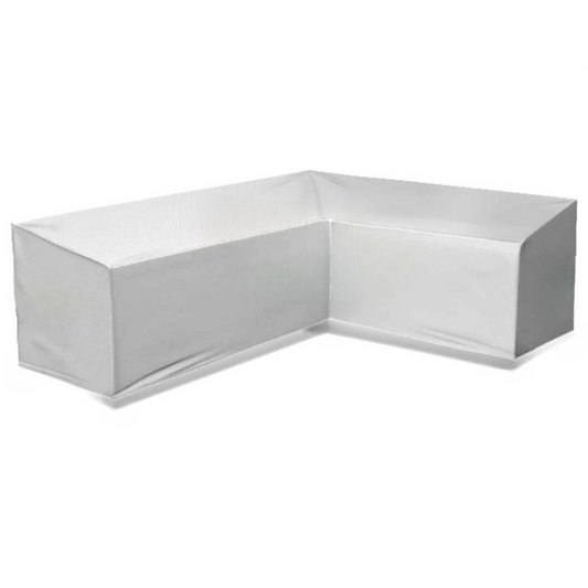 NEW Premium DuraPoly Range L-Shape Outdoor Furniture Table Set Covers Light Grey