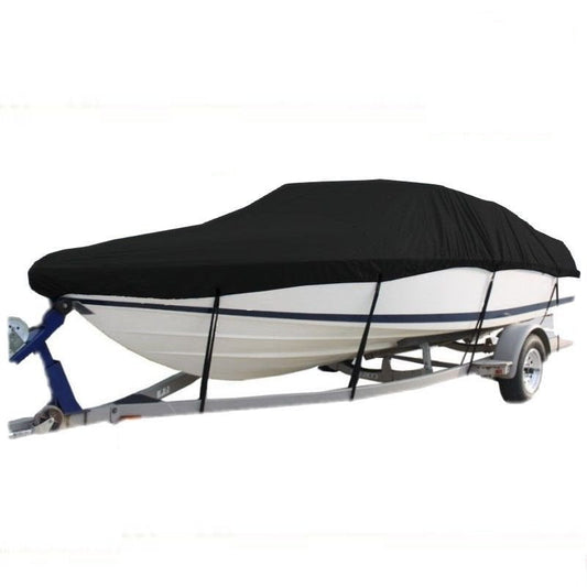 Premium DuraPoly Cuddy Cabin Half Cab Boat Covers - Black Kaiser Boating Australia