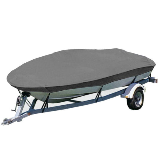 Premium DuraPoly Open Fishing Boat Tinny Dinghy Covers - Light Grey Kaiser Boating Australia