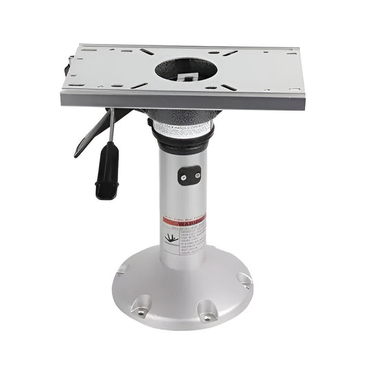 Heavy Duty Boat Pedestal Air Ride Height Adjustable 330mm - 457mm With Slide & Swivel