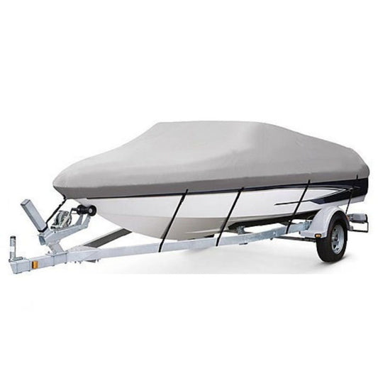 NEW Premium DuraPoly Range Runabout Boat Covers - Light Grey