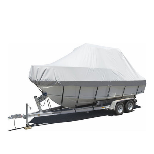 NEW Premium DuraPoly Range Jumbo Boat Covers - Light Grey