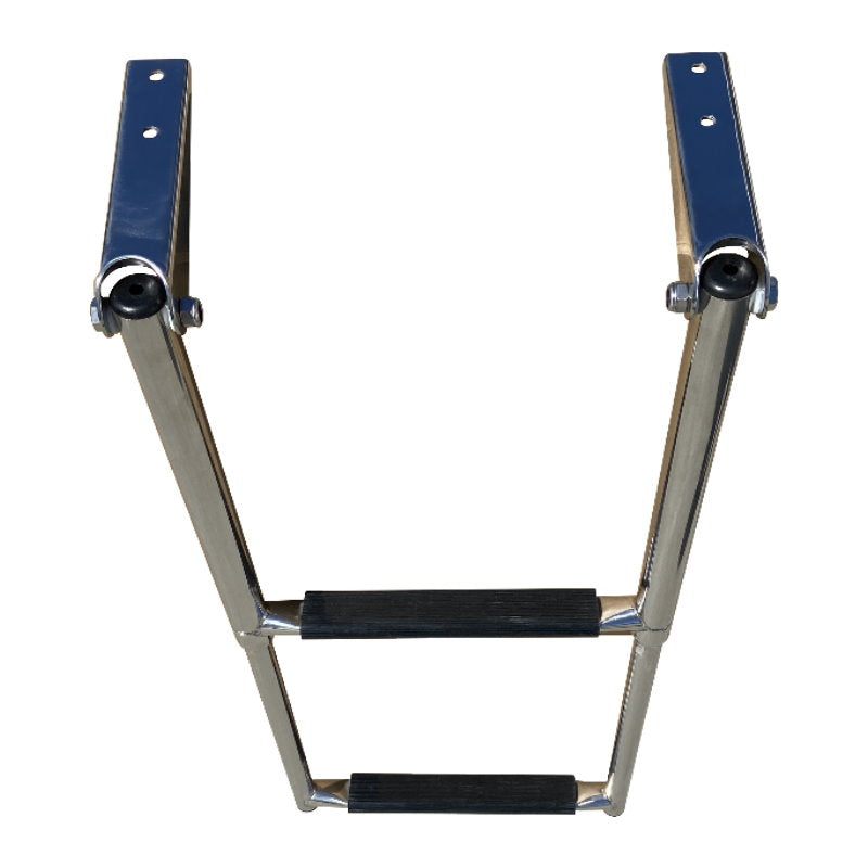 2 Step Telescopic Boat Ladder Marine Grade 304 Stainless Steel 2 Step Telescopic Boat Ladder Marine Grade 304 Stainless Steel