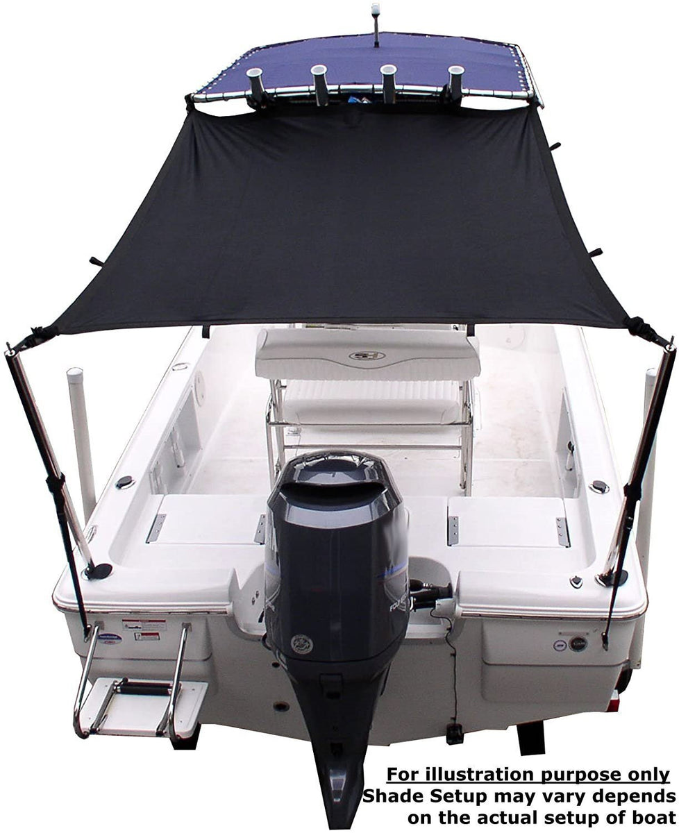 Bimini Top TTop Hard Top Rear Shade Extension Kit 150 x 150cm Black