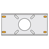 Luxury Recliner Sport High Back Captains Chair Boat Seat with flip up armrests - White Luxury Recliner Sport High Back Captains Chair Boat Seat with flip up armrests - White