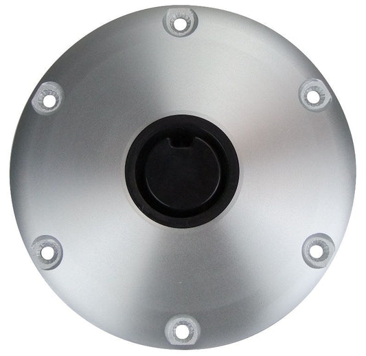 Heavy Duty Plug-in Boat Seat Pedestal Base Fits 60mm Pole – Anodised Finish Kaiser Boating Australia