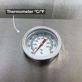 Portable 316 Marine Grade Stainless Steel BBQ with Windows, Tray & 1lb Bottle Adapter Portable 316 Marine Grade Stainless Steel BBQ with Windows, Tray & 1lb Bottle Adapter