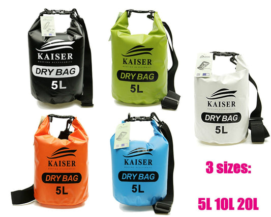 5L 10L 20L Premium Waterproof Dry Bag Sack Kayak Fishing Camping Boating Kaiser Boating Australia