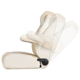 Luxury Recliner Sport High Back Captains Chair Boat Seat with flip up armrests - Ivory/Beige