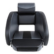 Sports Flip-up Bolster Bucket Helm Captains Chair Boat Seat Black/Charcoal Kaiser Boating Australia