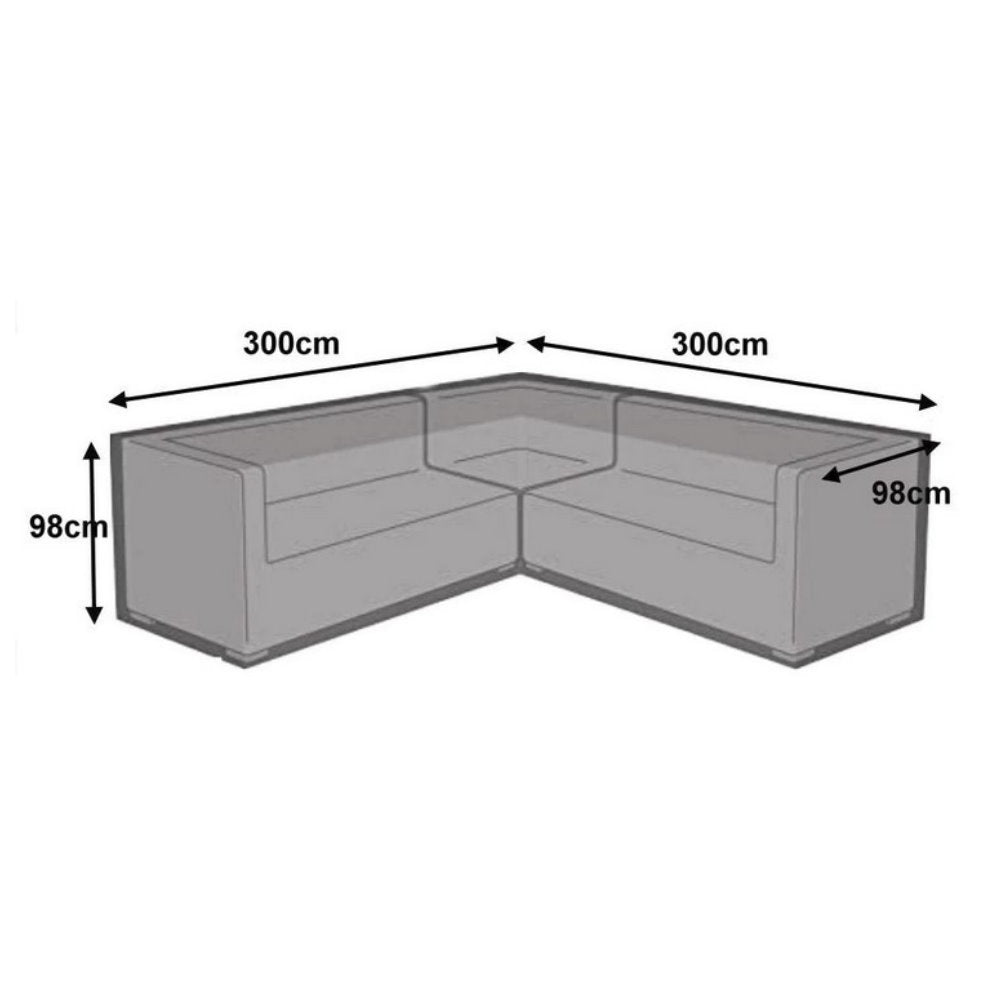 NEW Premium DuraPoly Range L-Shape Outdoor Furniture Table Set Covers
