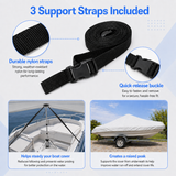 Telescopic Boat Cover Support Pole – Adjustable Aluminium Cover 56–140cm
