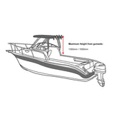 NEW Premium DuraPoly Range Jumbo Boat Covers - Light Grey