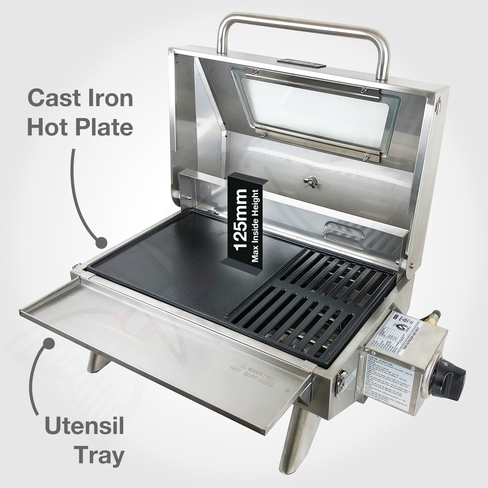 Boat Bbq Mount Boat Grill Mount Bunker Up Stainless Steel Boat