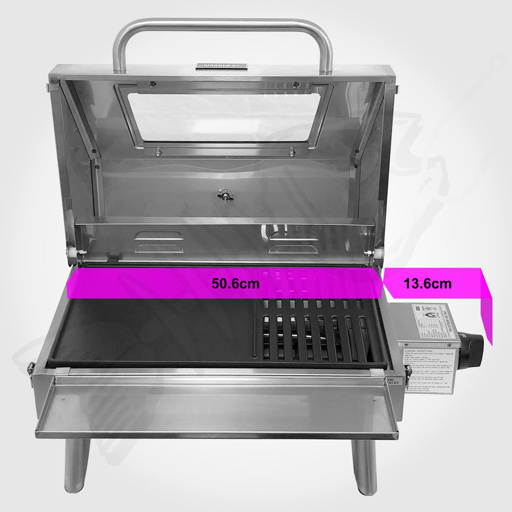 316 Marine Grade Portable BBQ Complete Set | Rail Mount | Kaiser ...