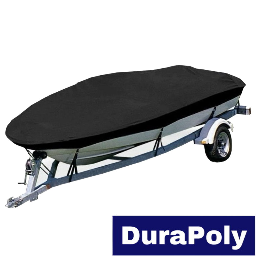 NEW Premium DuraPoly Range Wide Front Open Fishing Boat, Tinnie Covers ...