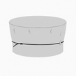 Premium DuraPoly Round Outdoor Furniture Table Set Covers