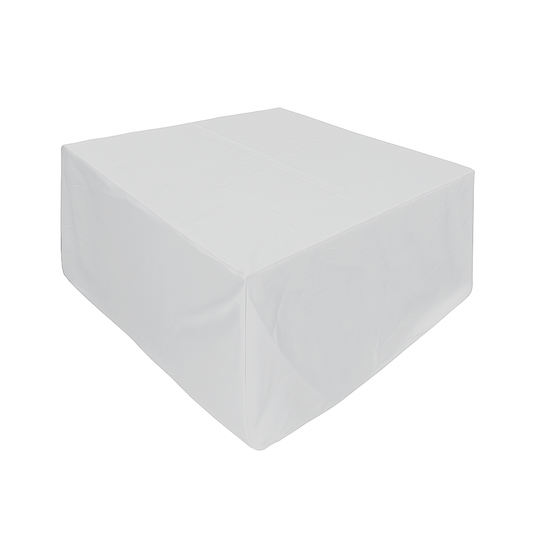 NEW Premium DuraPoly Range Square Outdoor Furniture Table Set Covers Light Grey