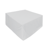 NEW Premium DuraPoly Range Square Outdoor Furniture Table Set Covers Light Grey