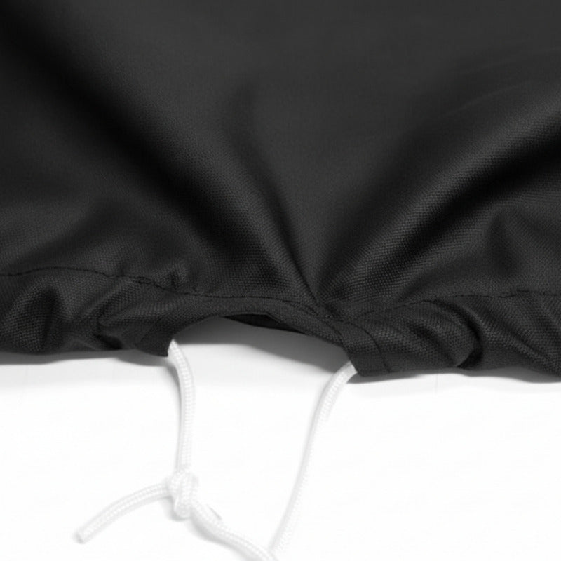 Half Outboard Boat Motor Engine Covers - Black