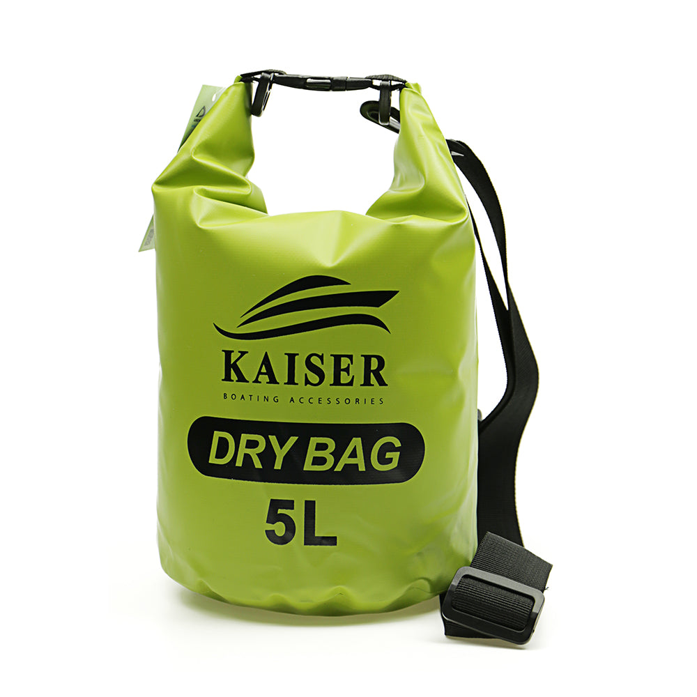 5L 10L 20L Premium Waterproof Dry Bag Sack Kayak Fishing Camping Boating -  Green / 5L