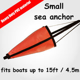 Sea Anchor Drogue Drifting Brake Suits Boats up to 15ft 4.5m - Small