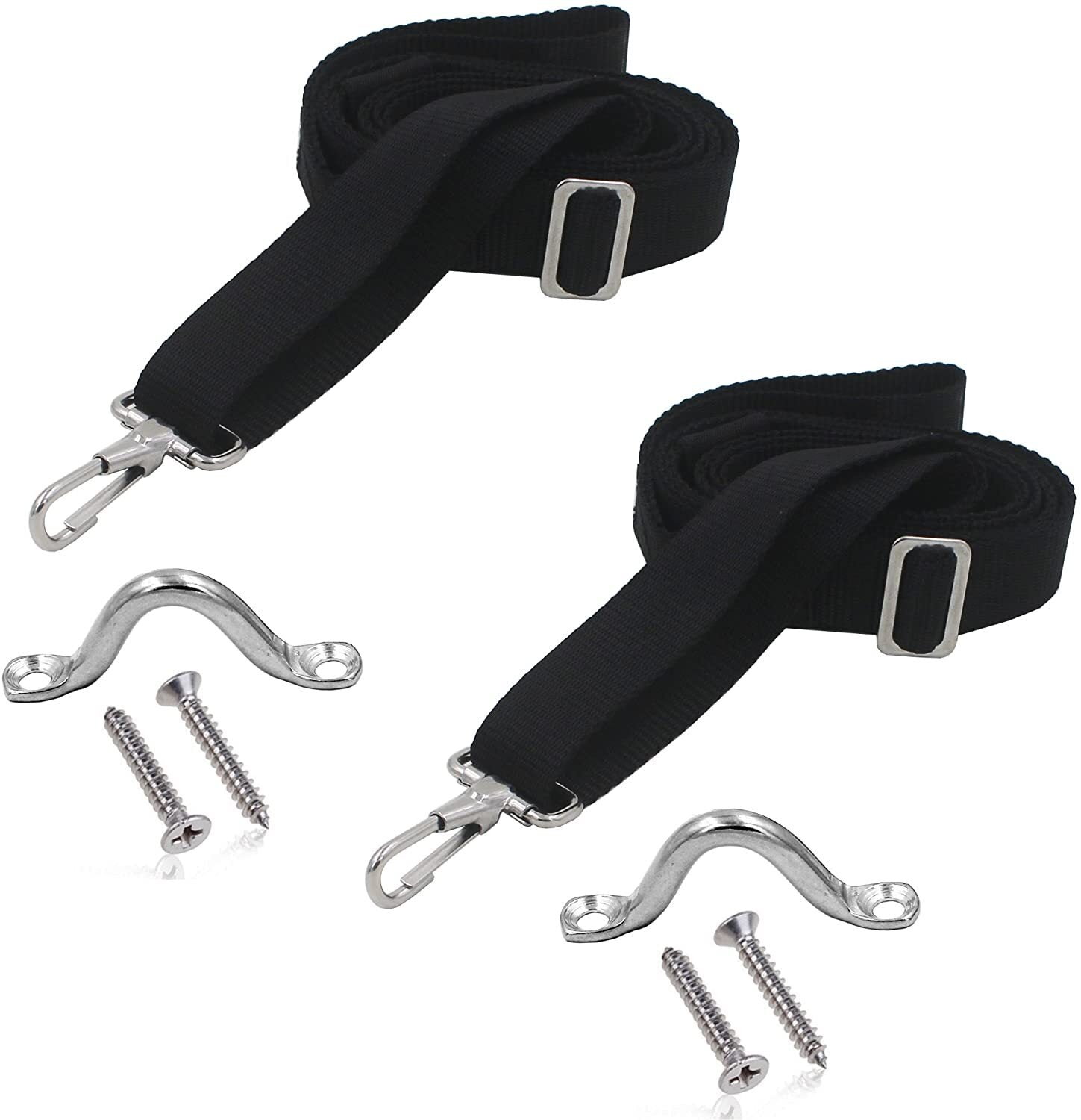 2 x Strap Hook Saddle fitting for Bimini Top Boat Canopy