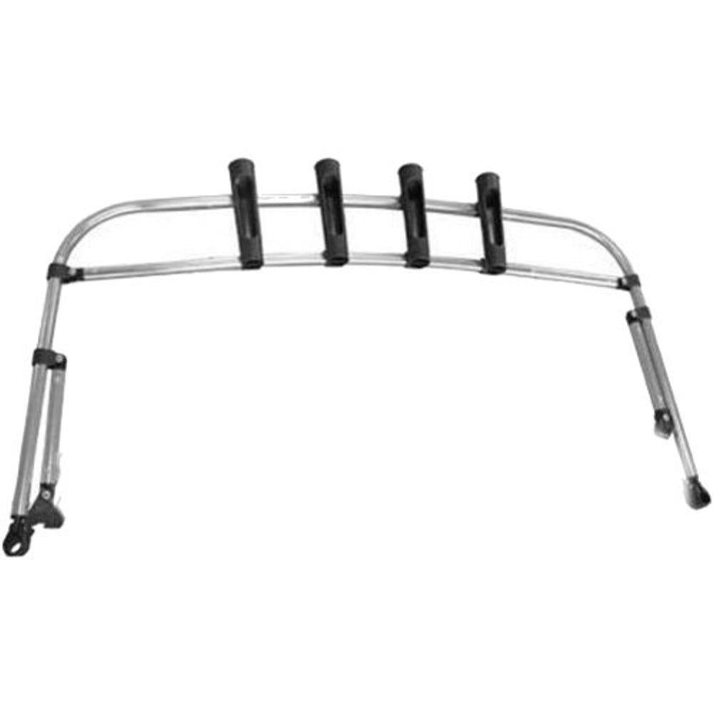 Bolt on Bimini Top Rocket Launcher with Fishing Rod Holders Kaiser