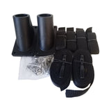 Bimini Top T-Top Hard Top Rear Shade Extension Kit - 150 x 150cm Black