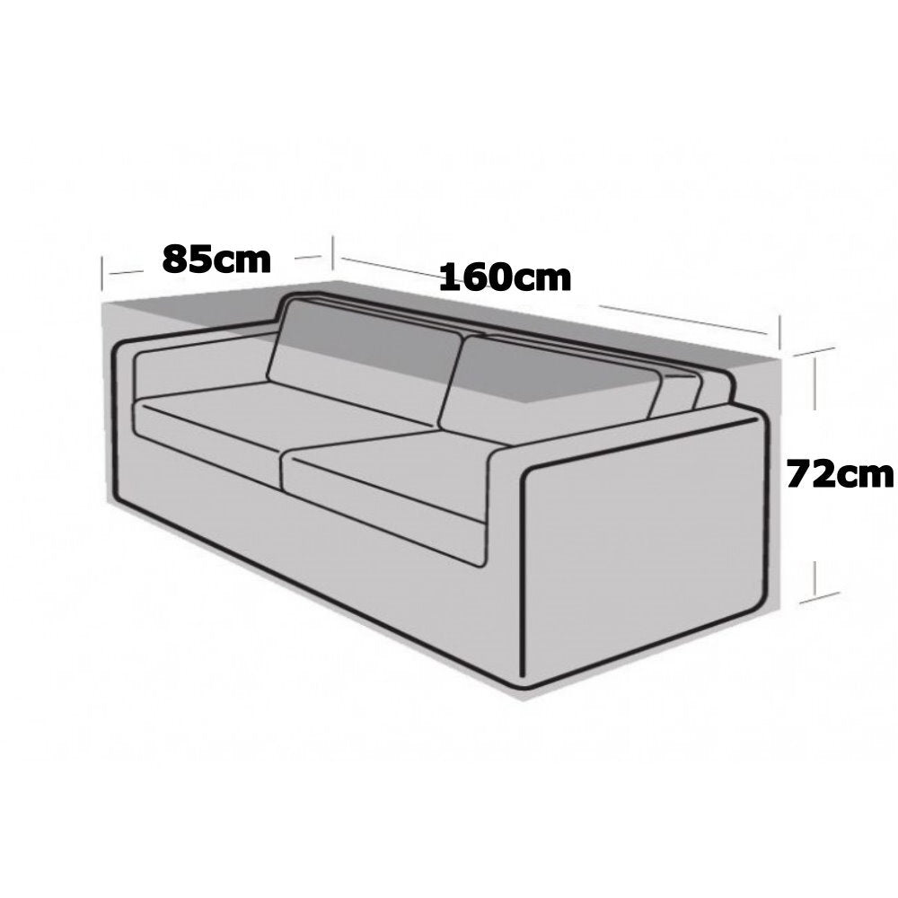Premium 85 x 160 x 72cm 2 Seater Modular Sofa Outdoor Furniture Cover