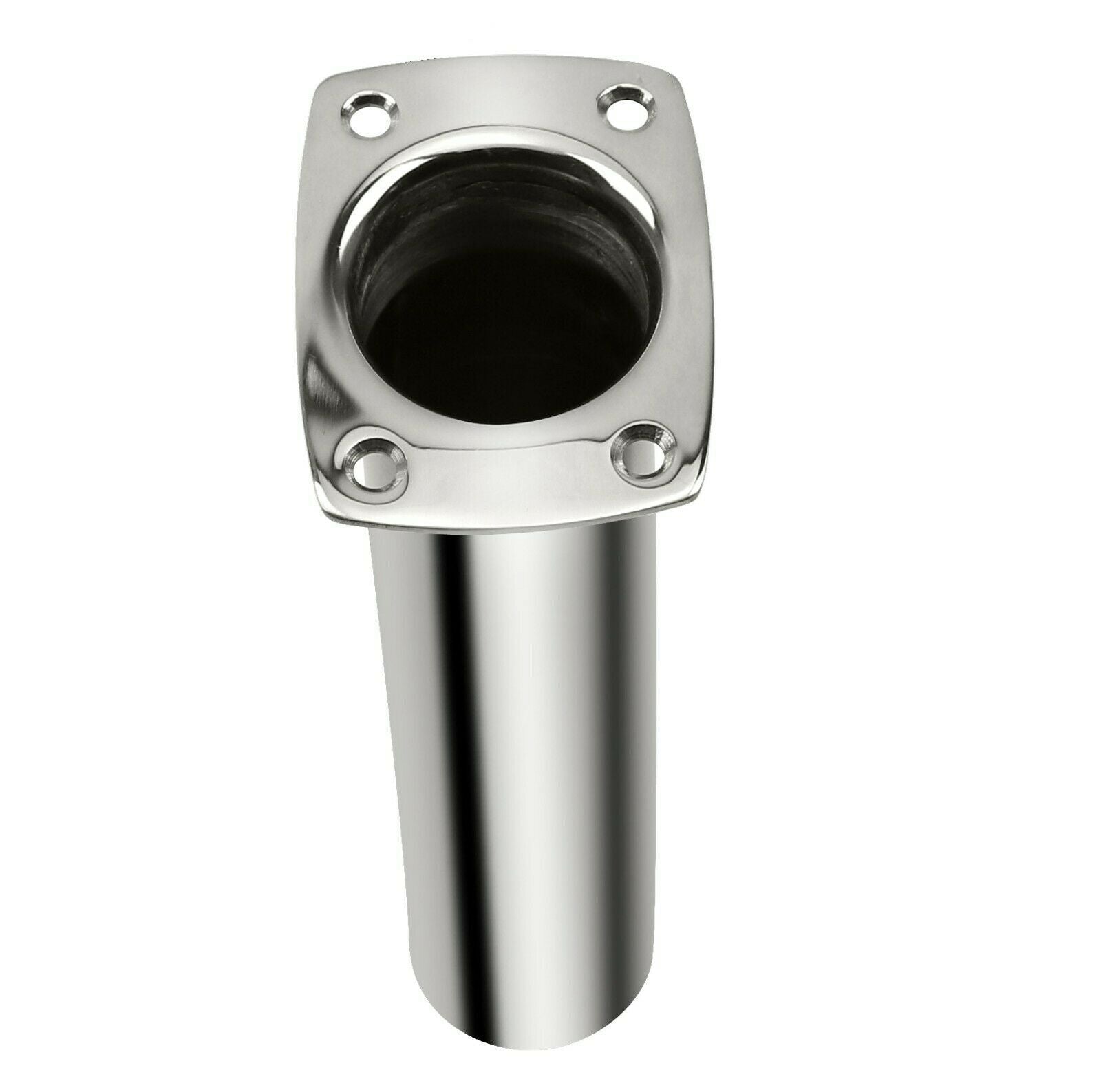 Fishing Rod Holder Heavy Duty Stainless Steel Deluxe Rod Holders, 2 In 1 Flush Mount Fishing Rod Pole Holders, 0 15 30 Degree Boat Fishing Rod Cup Holder 280mm Round Top Cup - Foto 8