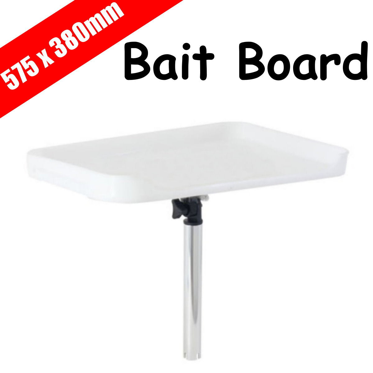 Standard Bait Board 575 x 380mm - Rod Holder Mount
