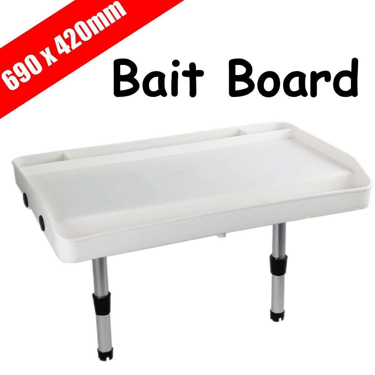 Large Bait Board 690 x 420mm - Rod Holder Mount