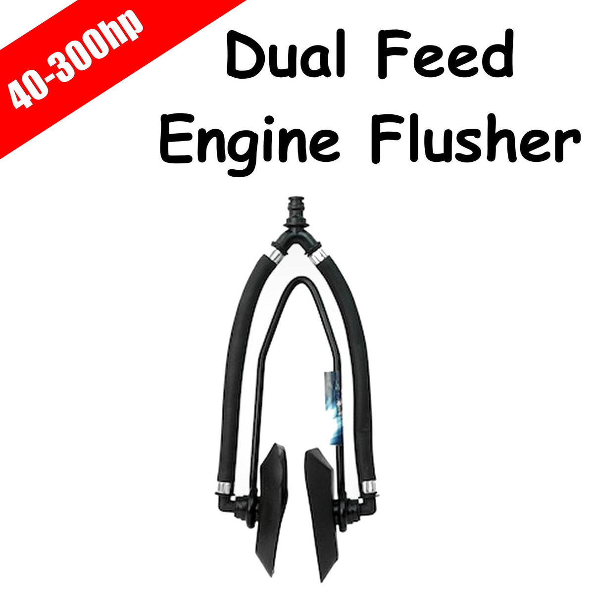 DUAL FEED FLUSHER Boat Outboard Marine Engine Ear Muffs Kaiser