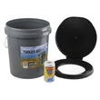 Portable Toilet Outdoor Camping Boating Fishing Box 20L - Removable Seat Kaiser Boating Australia