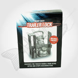 Heavy Duty Trailer Tow Ball Coupling Lock ON/OFF with padlock